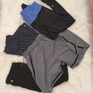 Lululemon Set Of 4 Short Pant And Leggings